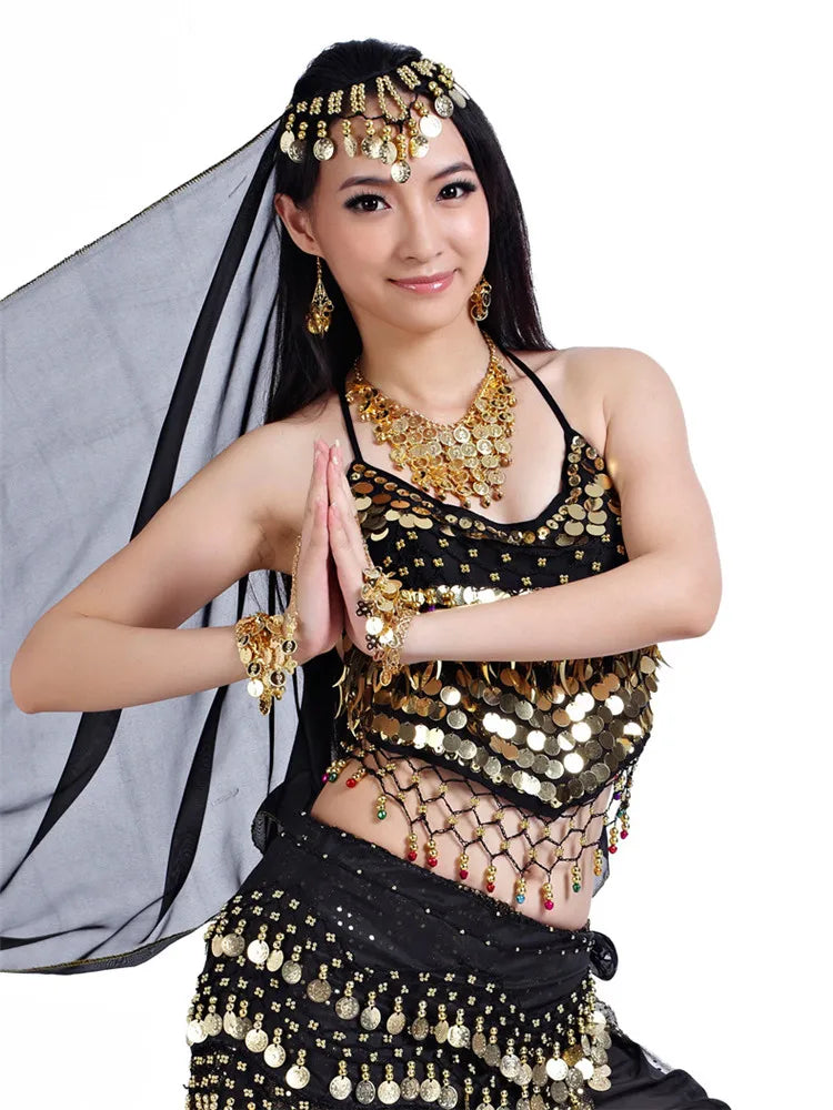 Belly Dance Costumes For Sale Pants Women Bollywood Indian Egyptian Belly Dance Dance Plus Size For Adult For Women 4pcs Costume