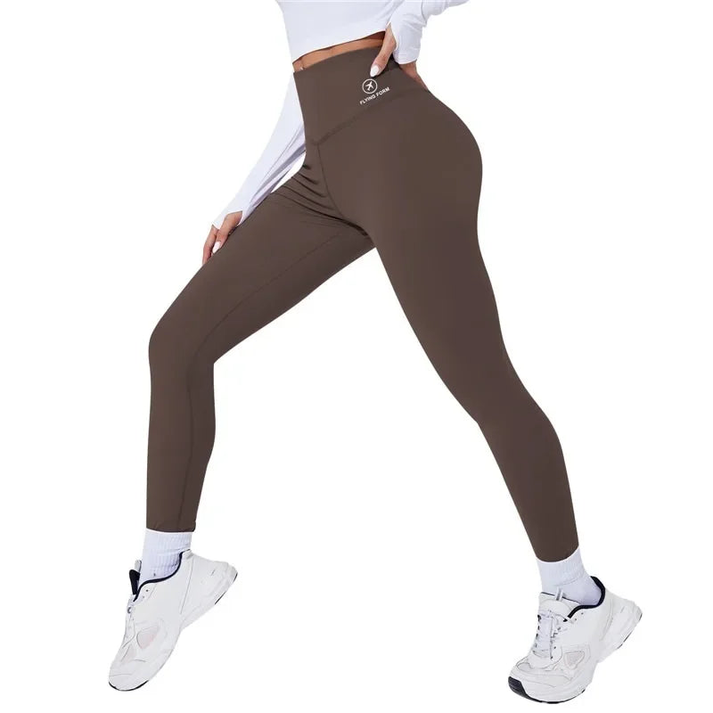 High Waist Yoga Warm Leggins Sports Tights Thermal Woman Running Pants Sexy Butt Lifting Leggings Push Up Panties Gym Fitness