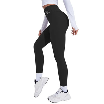 High Waist Yoga Warm Leggins Sports Tights Thermal Woman Running Pants Sexy Butt Lifting Leggings Push Up Panties Gym Fitness