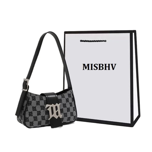 New Fashion Tote Bags for Women  MISBHV Luxury Handbags Large Capacity Pu Leather Shoulder Bag Female Casual Underarm Bag