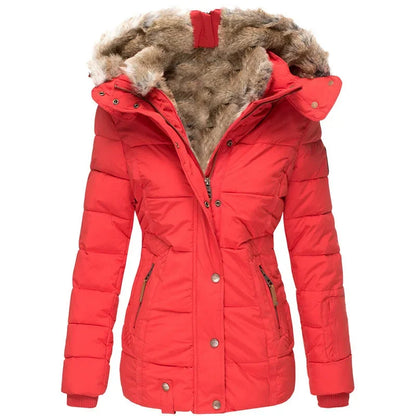 New UZZDSS Women Jacket Coat Parkas WWT311501