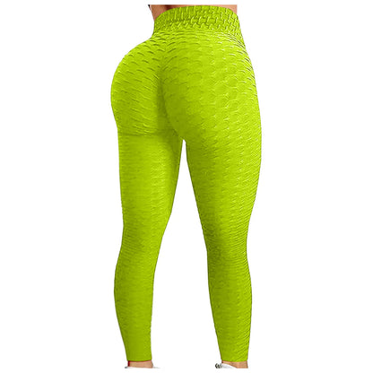 Women's High Waist Yoga Pants Tummy Control Slimming Booty Leggings Workout Running Butt Lift Tights