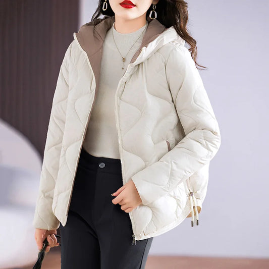 2025 new cotton-padded women short Korean version of loose explosive cotton-padded women winter coat